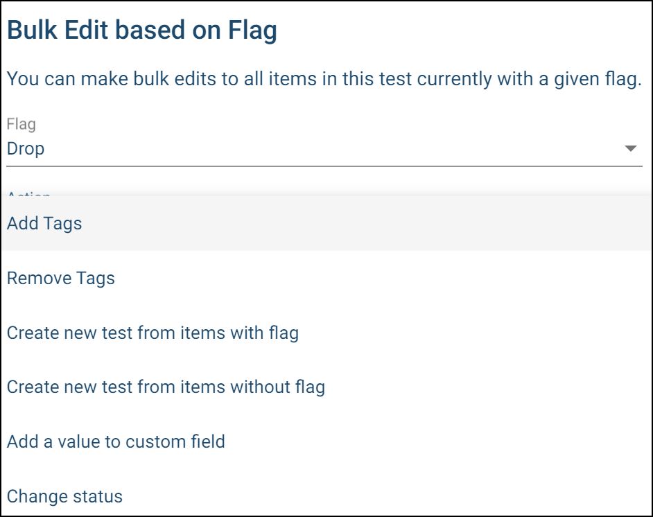 Test Review Admin - Bulk Edit Select Action.JPG